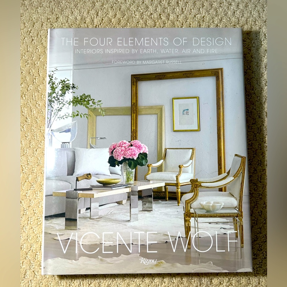 Home decor book in plastic cover